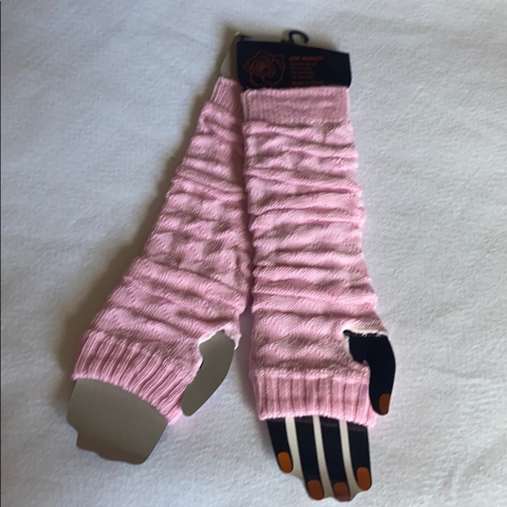 SALE 2/$27 3/$37 4/$45  Mix/Match Pink Stretch New Arm Warmers